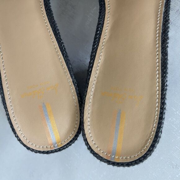 Sam Edelman Waylon Square Toe Block Heel Slide Black Sandals Size 10 M - Picture 12 of 13